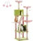 MultiLevel Plush Cat Tree ExtraLarge Cat Tower With Scratching Boards Perches Caves 16