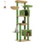 MultiLevel Plush Cat Tree ExtraLarge Cat Tower With Scratching Boards Perches Caves 12