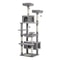 MultiLevel Plush Cat Tree ExtraLarge Cat Tower With Scratching Boards Perches Caves 6