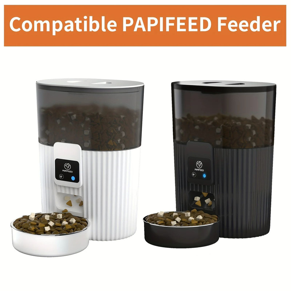 PAPIFEED Smart Automatic Cat Feeder WiFi Remote Pet Food Dispenser For Cats And Dogs With Timed Por 0