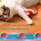 Automatic Rolling Ball Cat Toy Smart Pet Interactive Ball with Faux Tail Rechargeable Electric Toy