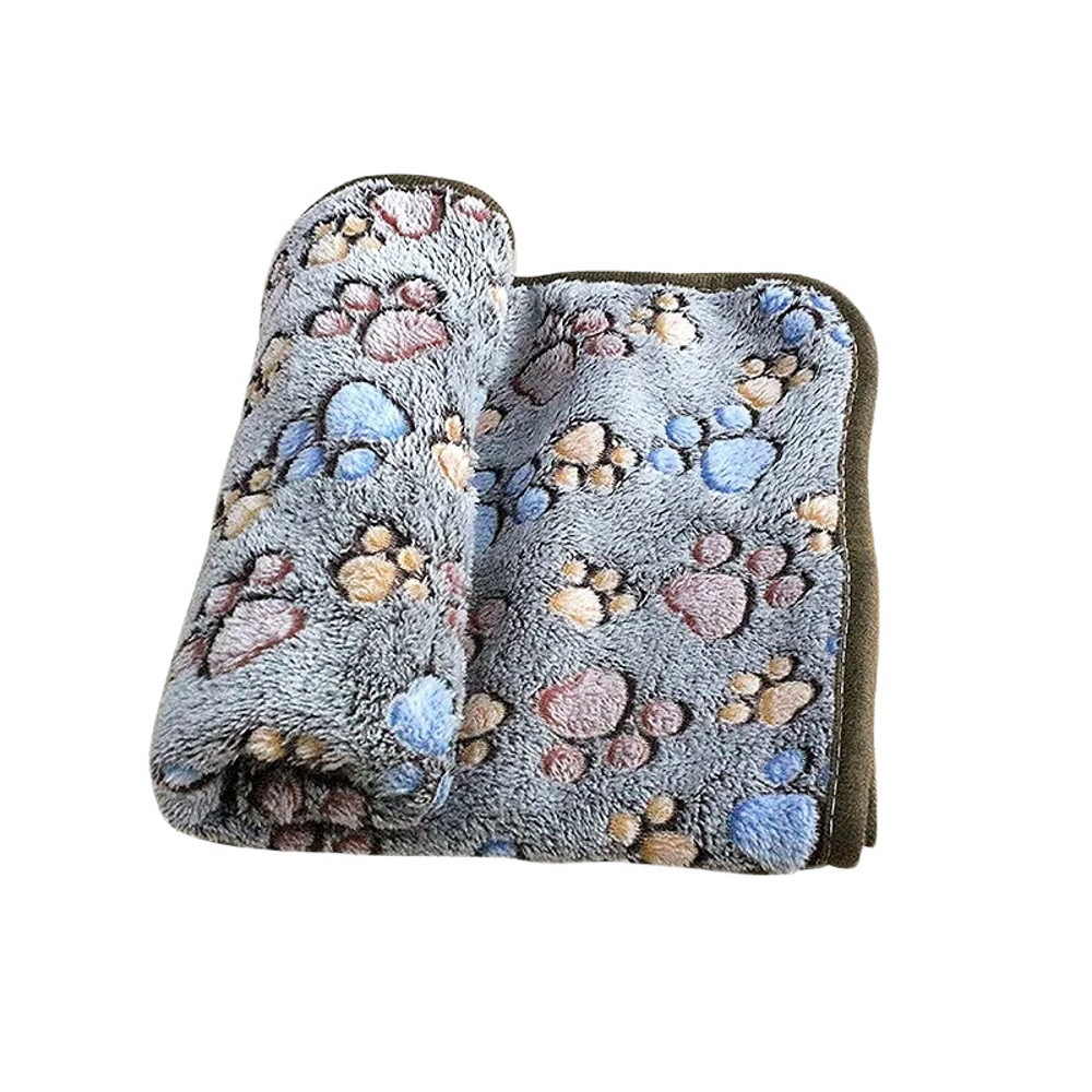 Soft Fluffy HighQuality Pet Blanket Cute Cartoon Pattern Warm Comfortable Mat For Cats Dogs 6