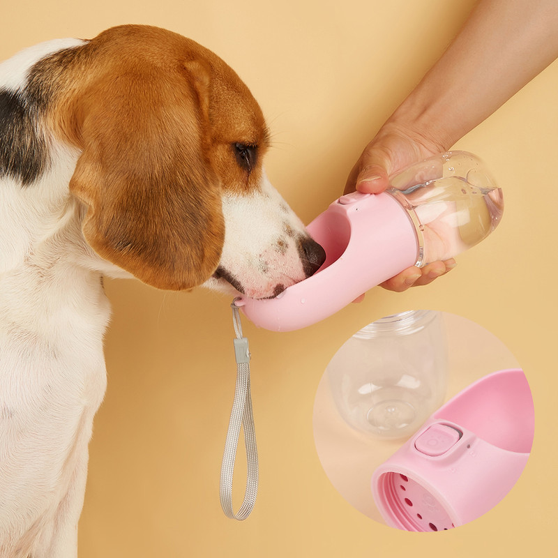 Leakproof Dog Water Bottle For Outdoor Travel Portable Pet Drinking Container For Dogs  Cats 0