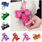 Portable BoneShaped Dog Poop Bag Holder Colorful Pet Waste Dispenser With Disposable Bags For Walki 0