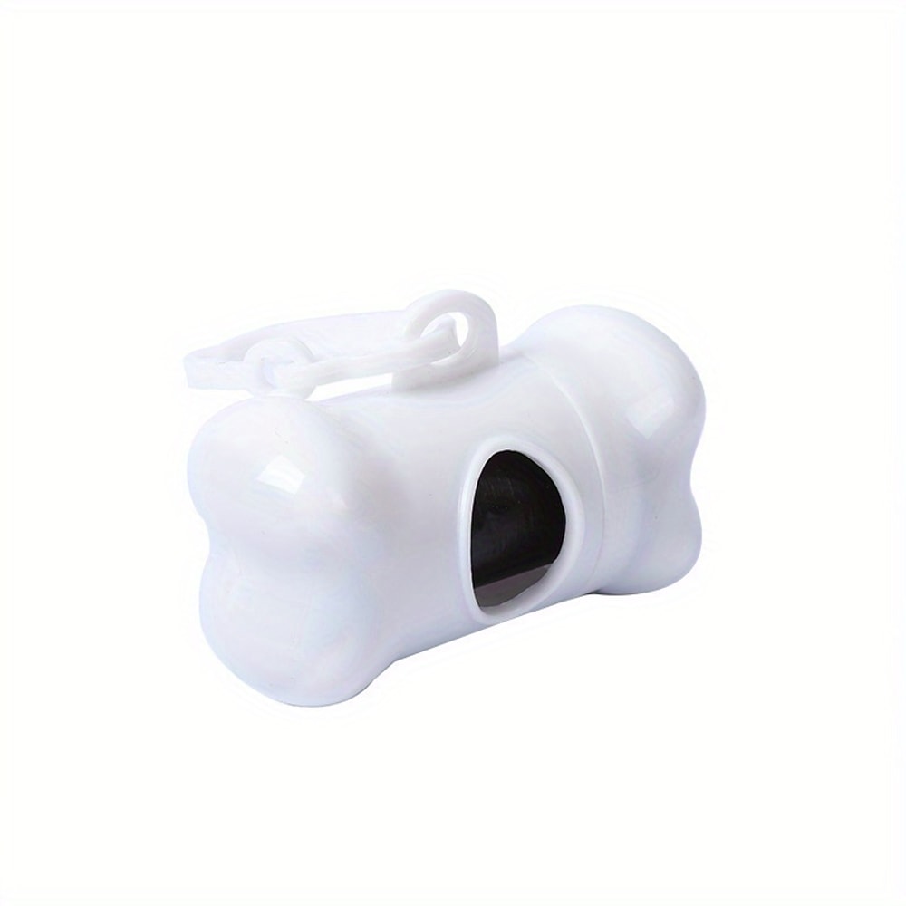 Portable BoneShaped Dog Poop Bag Holder Colorful Pet Waste Dispenser With Disposable Bags For Walki 11