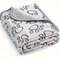 High-Quality Fluffy Pet Blanket Mat, Soft, Warm & Cute Cartoon Pattern