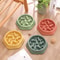 Slow Feeder Dog Bowl AntiChoking NonSlip Pet Food Bowl For Cats Dogs Healthy Eating Fat Control 2