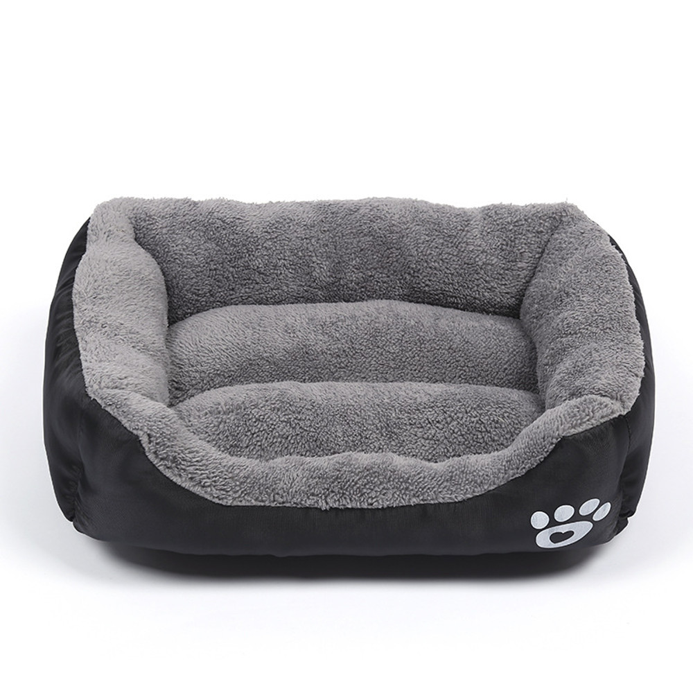 Large Plush Dog Bed AllSeason Washable Square Pet Sofa With Waterproof Mattress For Medium Dogs  Ca 5