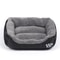 Large Plush Dog Bed AllSeason Washable Square Pet Sofa With Waterproof Mattress For Medium Dogs Ca 5