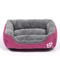 Large Plush Dog Bed AllSeason Washable Square Pet Sofa With Waterproof Mattress For Medium Dogs Ca 7