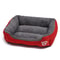 Large Plush Dog Bed AllSeason Washable Square Pet Sofa With Waterproof Mattress For Medium Dogs Ca 8