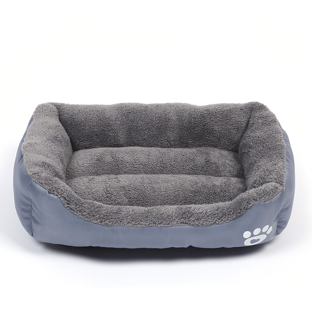 Large Plush Dog Bed AllSeason Washable Square Pet Sofa With Waterproof Mattress For Medium Dogs  Ca 6