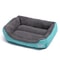 Large Plush Dog Bed AllSeason Washable Square Pet Sofa With Waterproof Mattress For Medium Dogs Ca 9