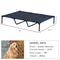 Elevated Dog Bed Raised Pet Cot With Oxford Fabric For Indoor Outdoor Use 5