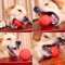 Tough Chew Ball For Dogs Durable Rubber Chew Toy For Dental Health Clean Teeth And LongLasting Ente 1