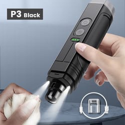 rechargeable dog nail grinder with led light for dogs & cats