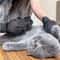 Pet Grooming Glove For Cats Dogs Pet Grooming Glove For Shedding Bathing Massage 0