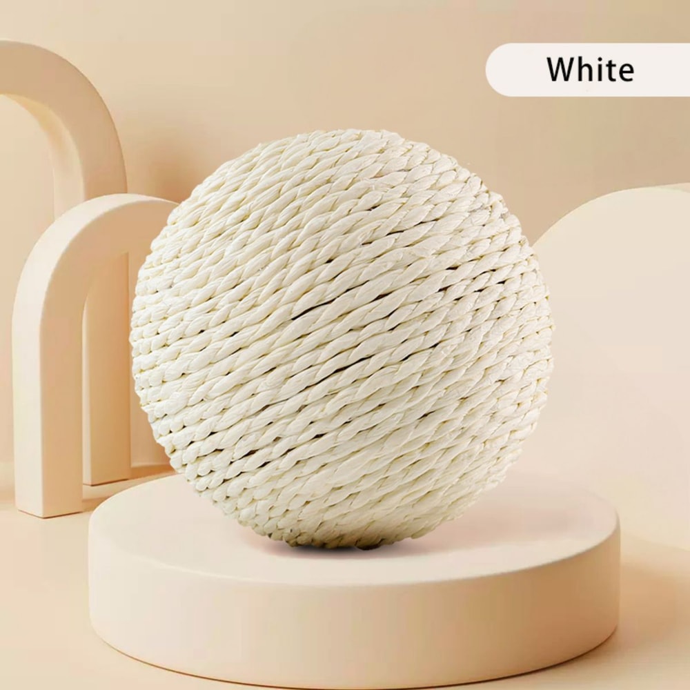 Cat Scratching Ball Toy For Teeth Cleaning Healthy Play 7