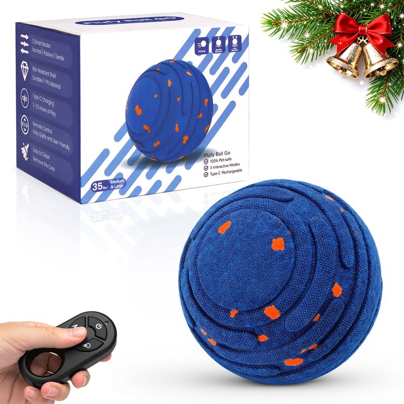 Dog Ball Indestructible Rechargeable Moving Toy For Aggressive Chewers 0