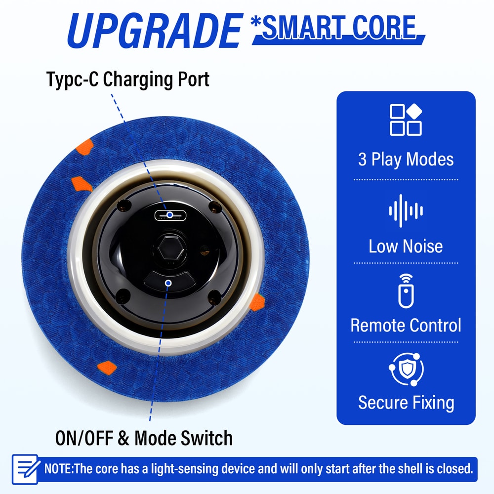 Dog Ball Indestructible Rechargeable Moving Toy For Aggressive Chewers 3