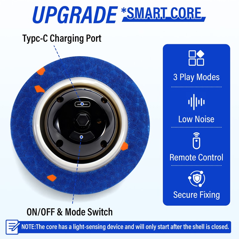 Dog Ball Indestructible Rechargeable Moving Toy For Aggressive Chewers 3