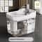 Cat Water Fountain with Auto Filter Transparent Anti Dry Burning Recirculating Dispenser Includes Pump for Cats