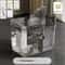 Cat Water Fountain with Auto Filter Transparent Anti Dry Burning Recirculating Dispenser Includes Pump for Cats