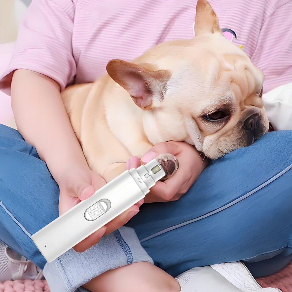 Electric Pet Nail Grinder Painless Paws Grooming And Smoothing Dog Nail Trimmer 2 Speed For Small M 0