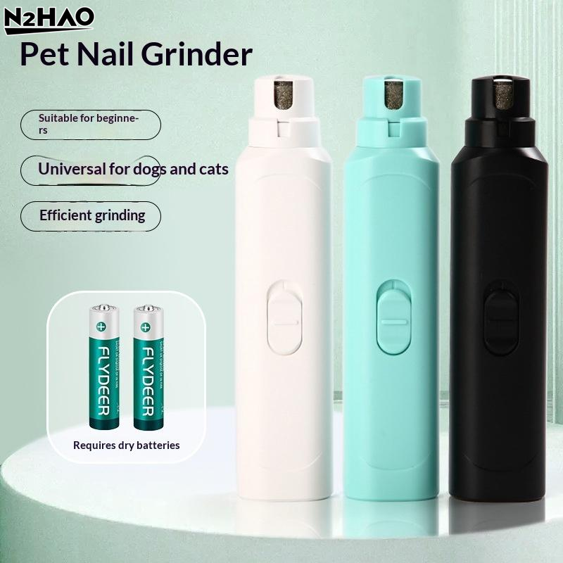 Pet Supplies 1Pcs Pet Grooming Tools Pet Nail Grinder Dog Cat Battery Model Nail Trimmer Large And Small Dogs Nail Clipp