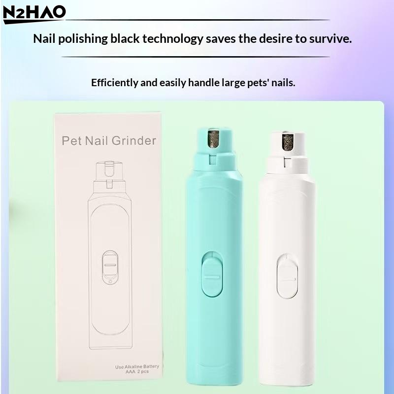 Pet Supplies 1Pcs Pet Grooming Tools Pet Nail Grinder Dog Cat Battery Model Nail Trimmer Large And Small Dogs Nail Clipp
