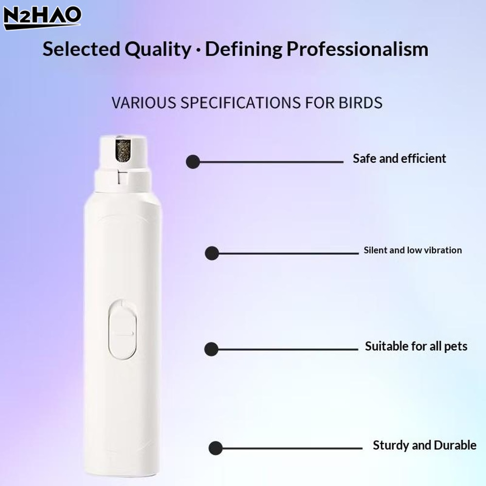 Pet Supplies 1Pcs Pet Grooming Tools Pet Nail Grinder Dog Cat Battery Model Nail Trimmer Large And Small Dogs Nail Clipp