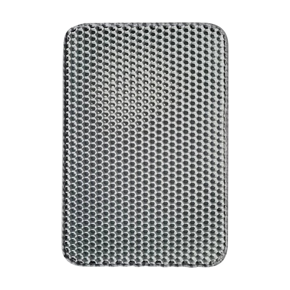 Large Waterproof Double Layer Cat Litter Trapping Mat Non Slip Pet Litter Box Pad