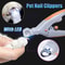 Professional Pet Nail Clipper Scissors With LED Light Cat Dog Nail Clipper Tool Scissors Nail Toecl 1