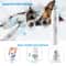 Electric Dog Nail Grinder Painless LED Light Pet Nail Grinder with Polisher Wheel 2 Speed Pet Nail Clipper for Pet Paws