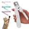 Dog Cat Pet Nail Trimmer Clipper Stainless Steel Safety Lock AntiSplash Rechargeable For Novice Us