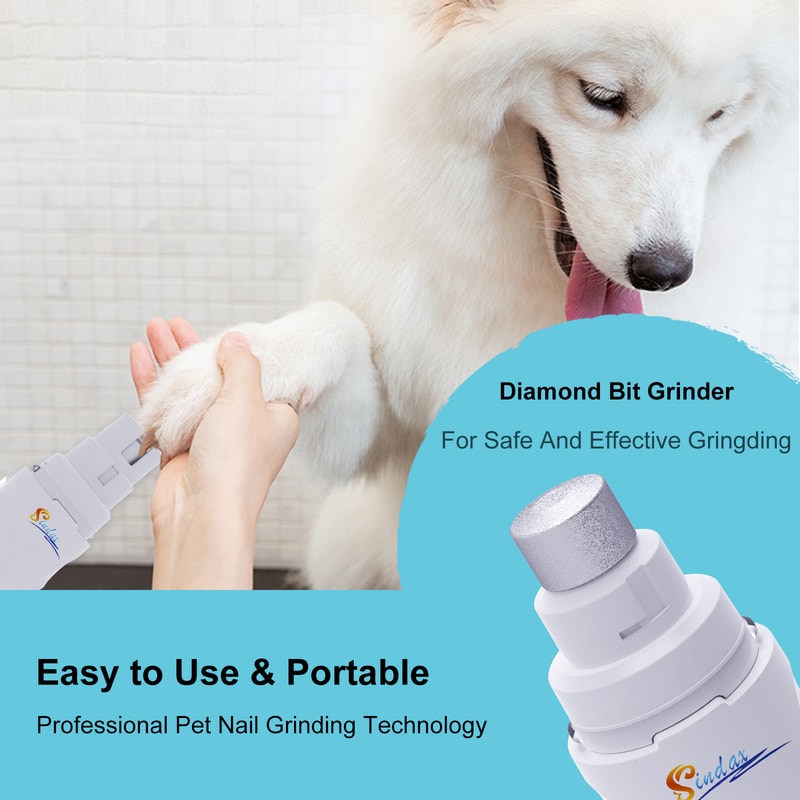 Dog Nail Grinder Pet Nail Trimmer For Safe Stress Free Grooming 4