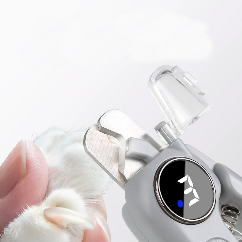 Pet Nail Clipper with Light & Electric Grinder for Dogs and Cats