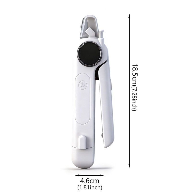 Pet Nail Clipper with Light & Electric Grinder for Dogs and Cats
