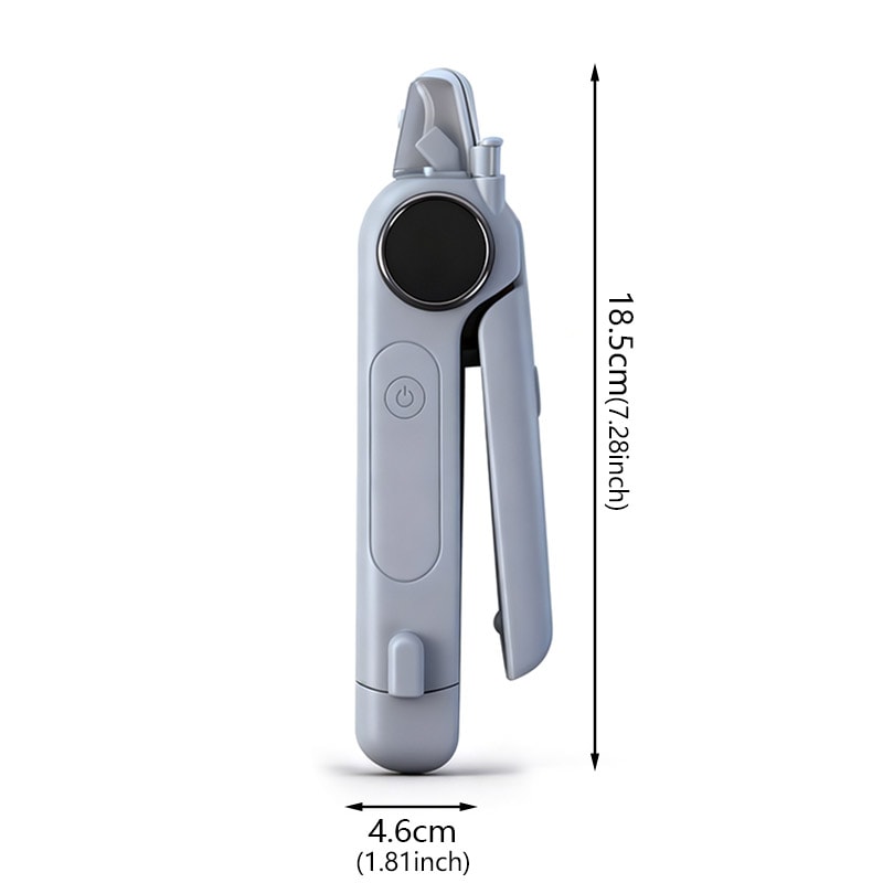 Pet Nail Clipper with Light & Electric Grinder for Dogs and Cats