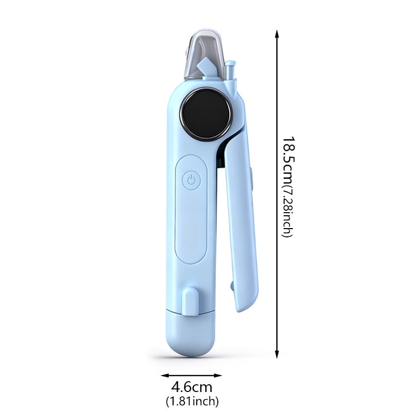 Pet Nail Clipper with Light & Electric Grinder for Dogs and Cats