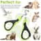 PawEase Professional Pet Nail Clippers For Dogs Cats Small Animals With Stainless Steel Blades 4