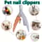 Pet Nail Clipper with Magnifier Safe Pet Nail Clipper for Dogs & Cats