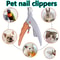 Pet Nail Clipper with Magnifier Safe Pet Nail Clipper for Dogs & Cats