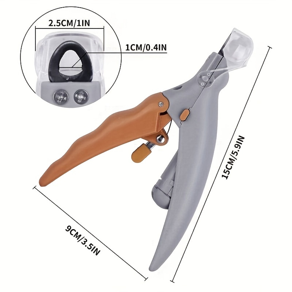Pet Nail Clipper with Magnifier Safe Pet Nail Clipper for Dogs & Cats