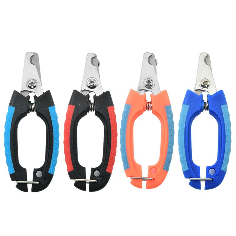 Premium Stainless Steel Pet Nail Clipper for Dogs, Cats & Rabbits with Comfort Grip