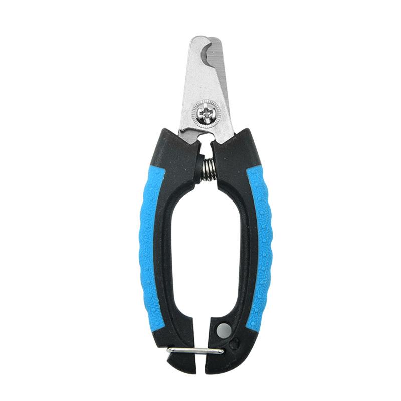 Premium Stainless Steel Pet Nail Clipper for Dogs, Cats & Rabbits with Comfort Grip