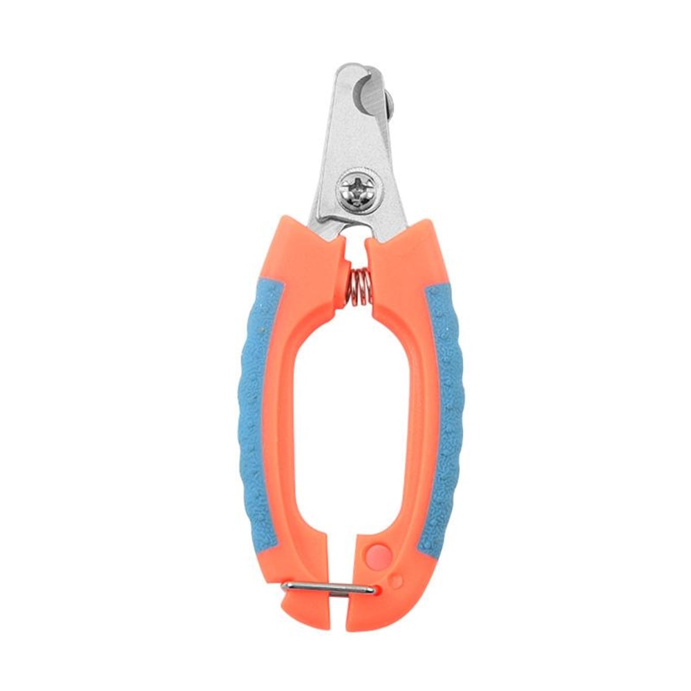 Premium Stainless Steel Pet Nail Clipper for Dogs, Cats & Rabbits with Comfort Grip