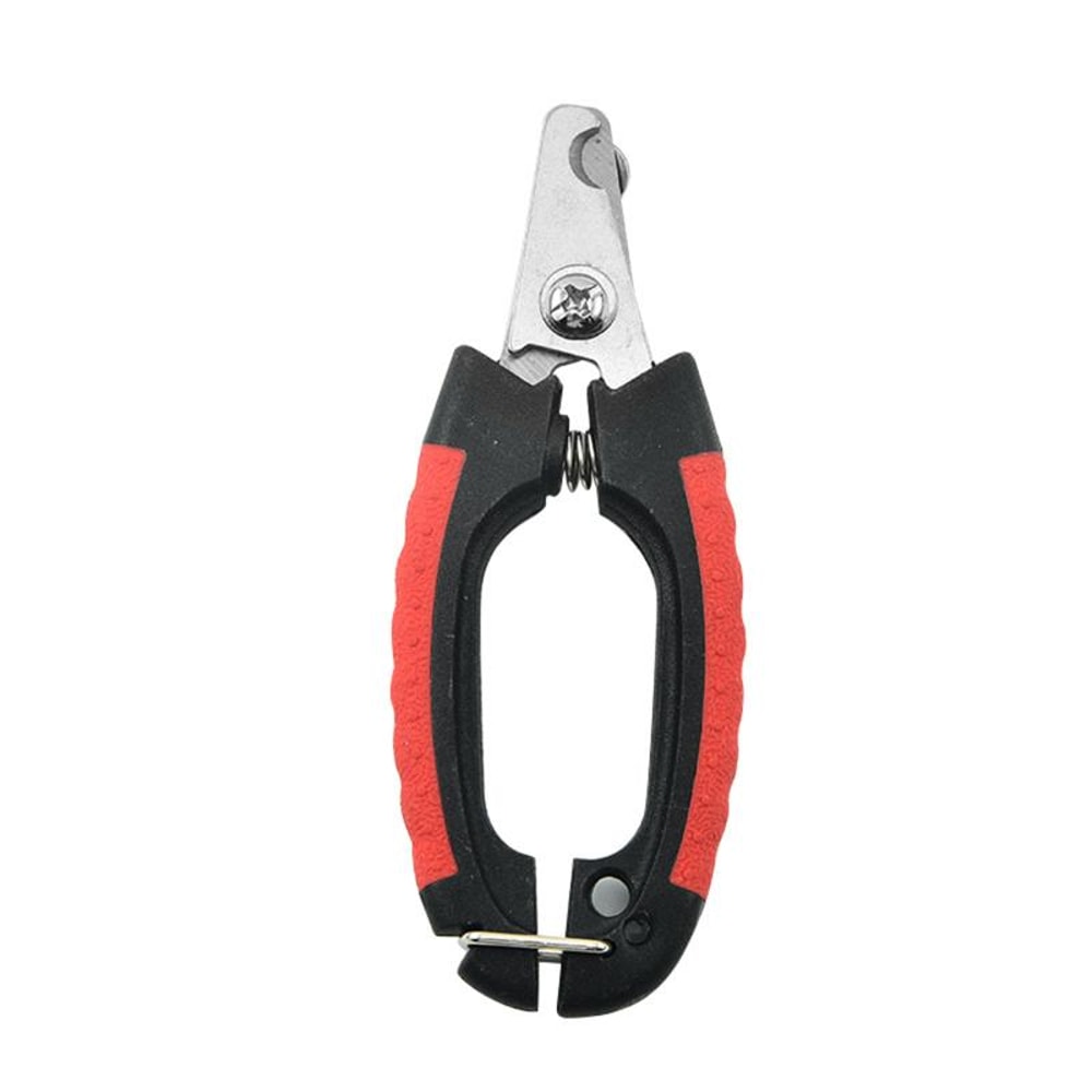 Premium Stainless Steel Pet Nail Clipper for Dogs, Cats & Rabbits with Comfort Grip