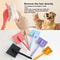 Extra Long Pin Slicker Brush for Doodles, Dogs & Cats Deshedding and Detangling Grooming Tool