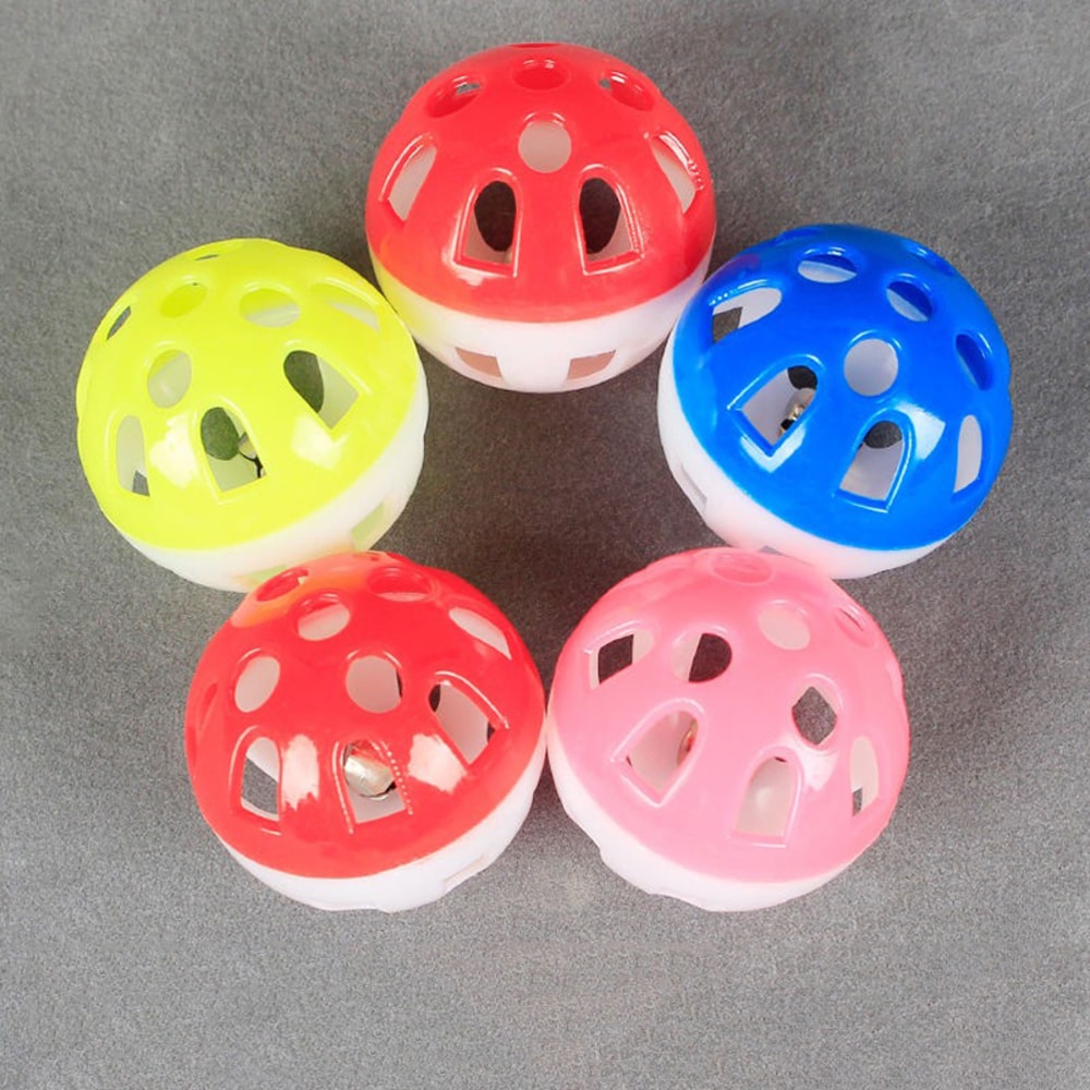 Interactive Bell Cat Toy Ball for Indoor Cats Fun Play Exercise Toy
